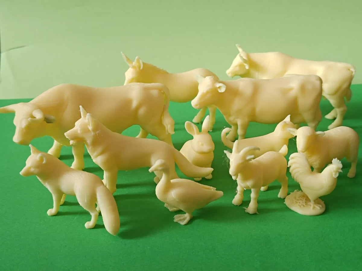 Figurines d'animaux de ferme 3D réalistes Schleich - Figurine Print
