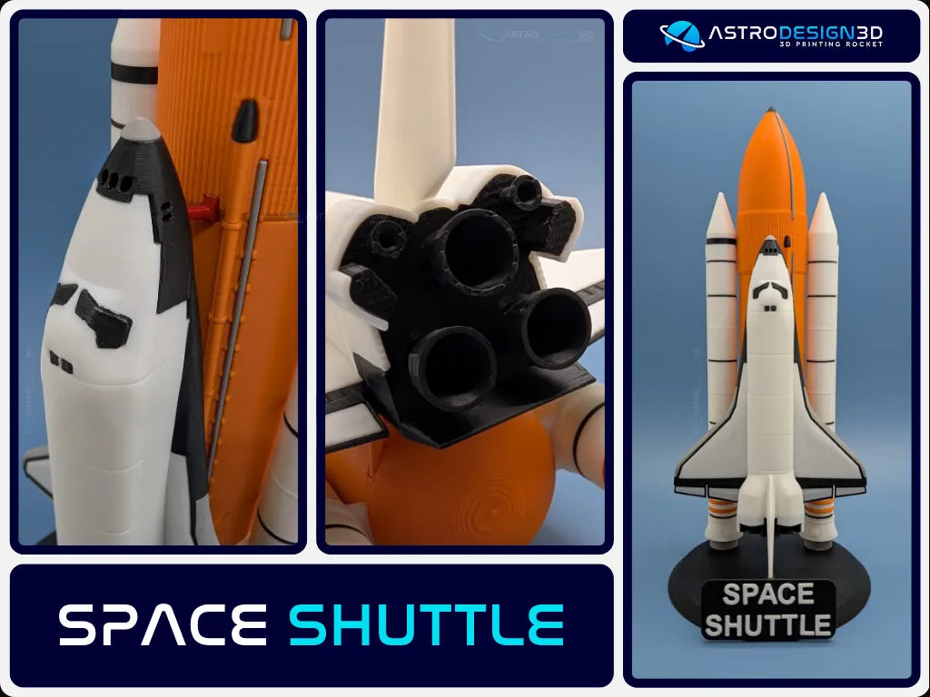 Navette spatiale - Maquette Print