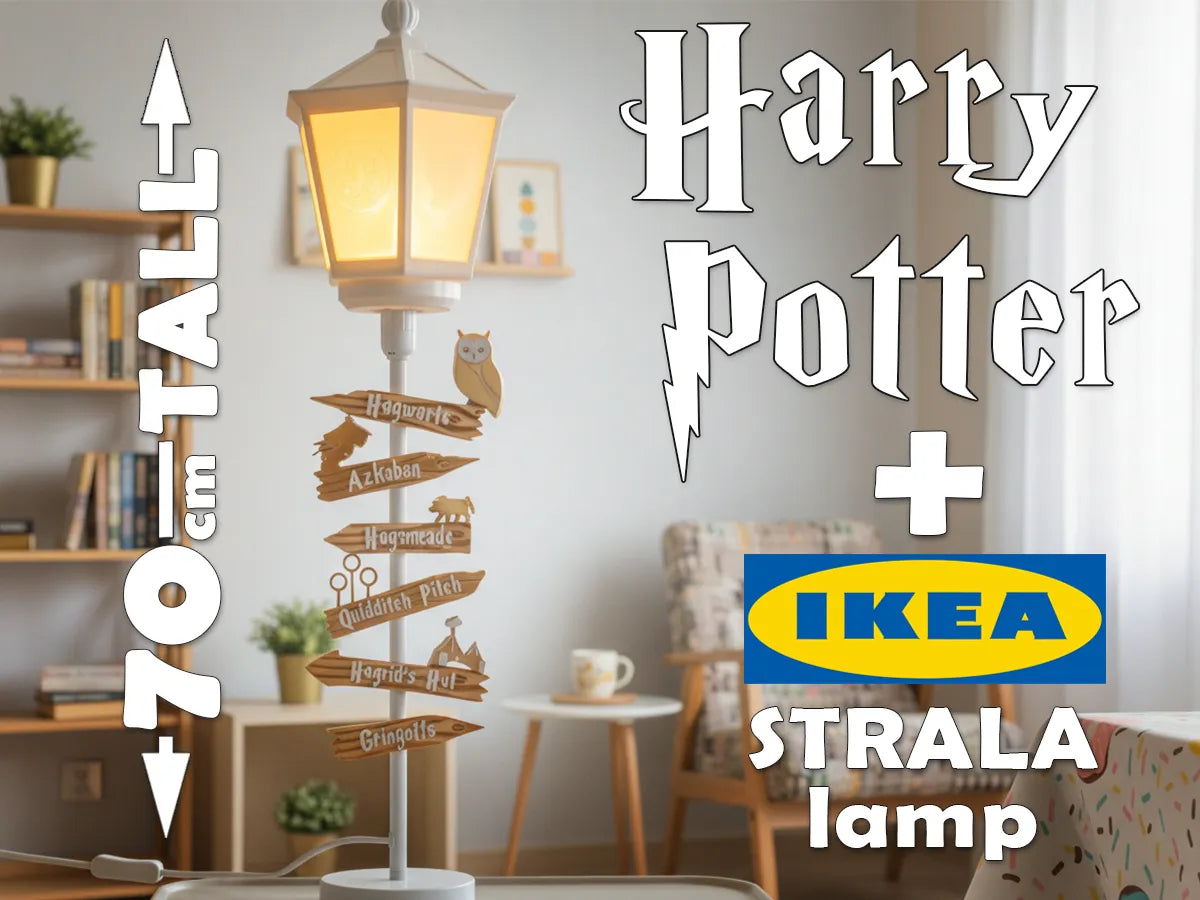 Lampadaire Harry Potter / Ikea Strala - Geek Print