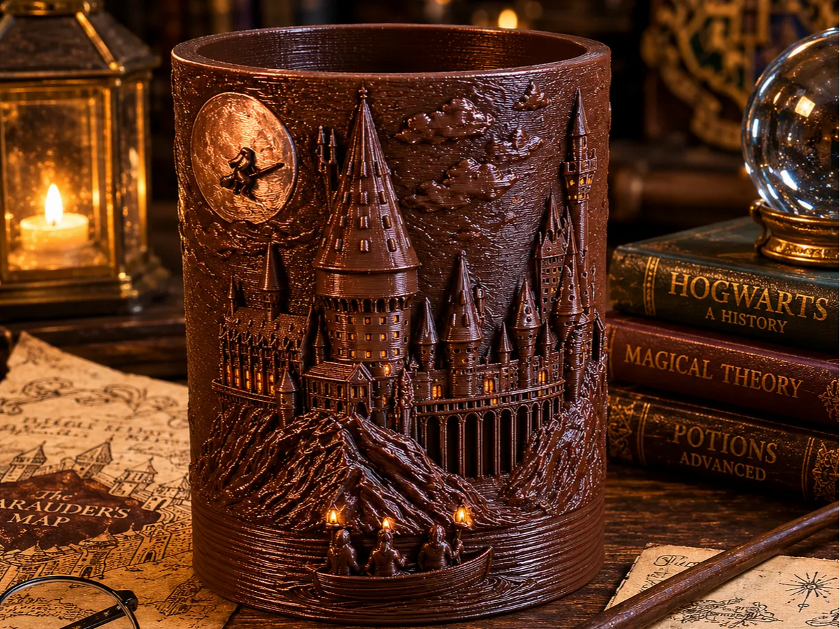 Porte-stylos magique Poudlard - Geek Print