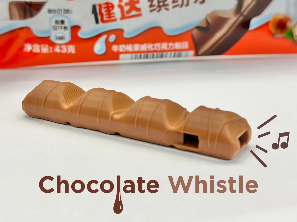 Sifflet en chocolat - Music Print