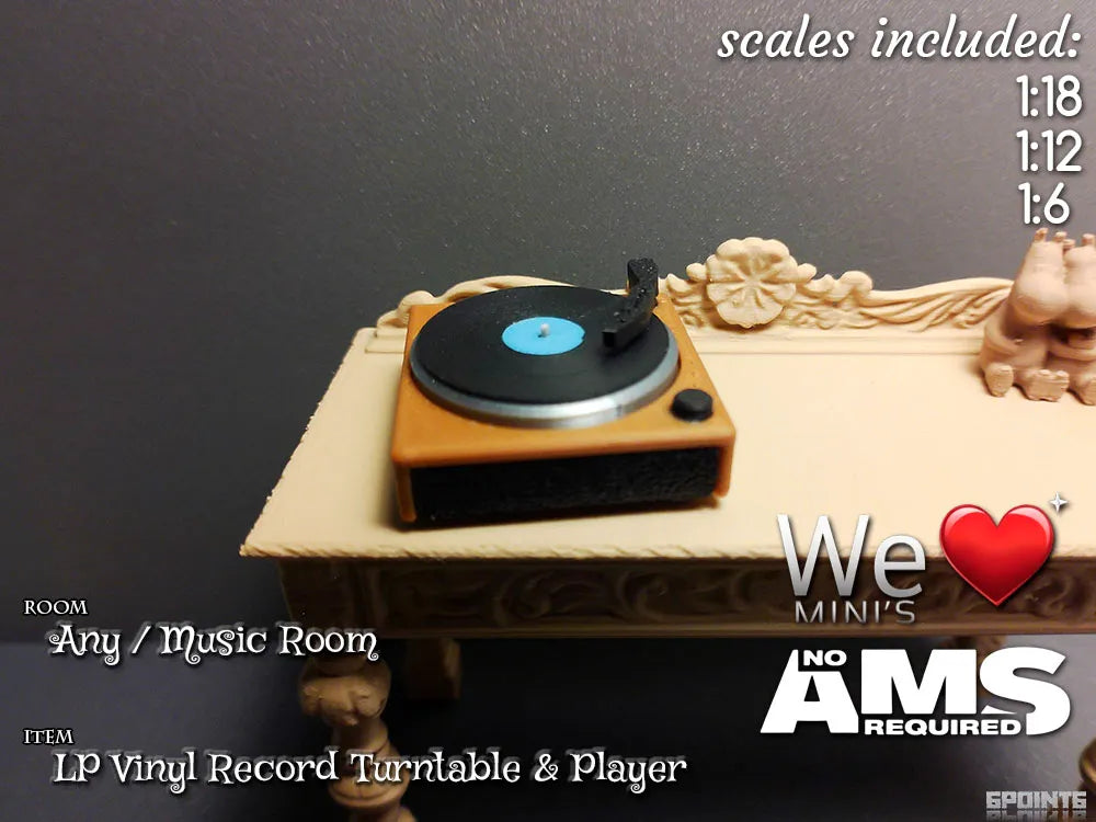 WLM - Tourne-disque et lecteur vinyle LP - Music Print