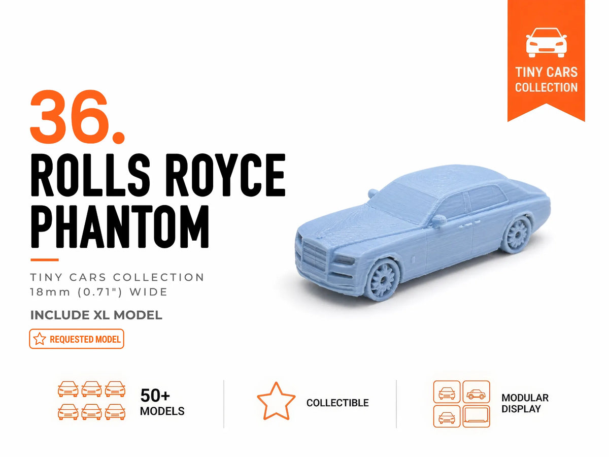 Rolls Royce Phantom Miniature - Série Mini Voitures - Auto Print
