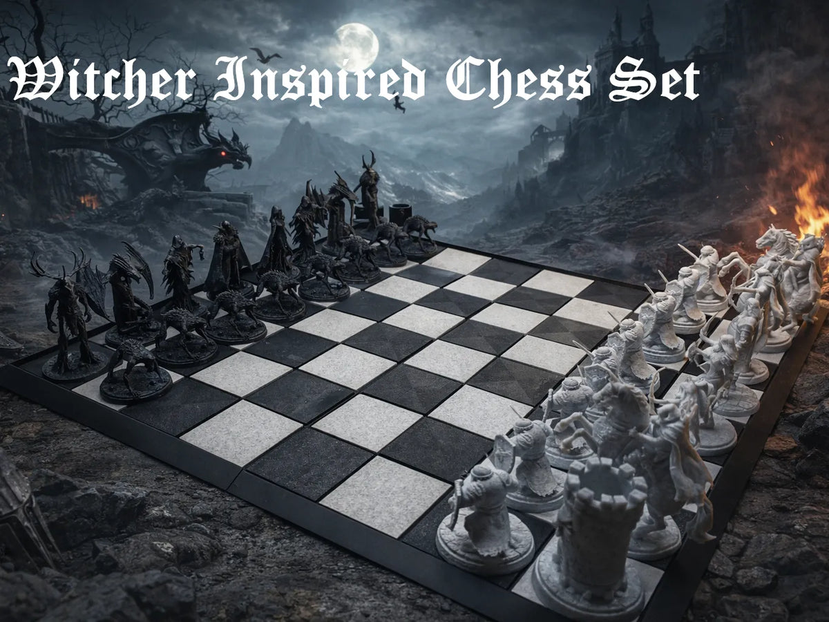 Jeu d'échecs inspiré de The Witcher - Jeux Print