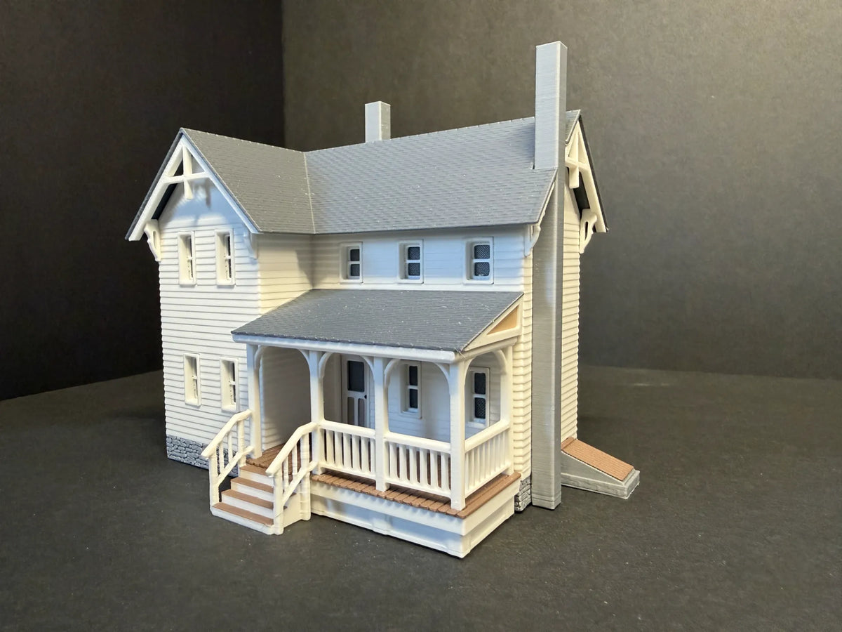 Petite Ferme de Campagne, Échelle HO - Maquette Print