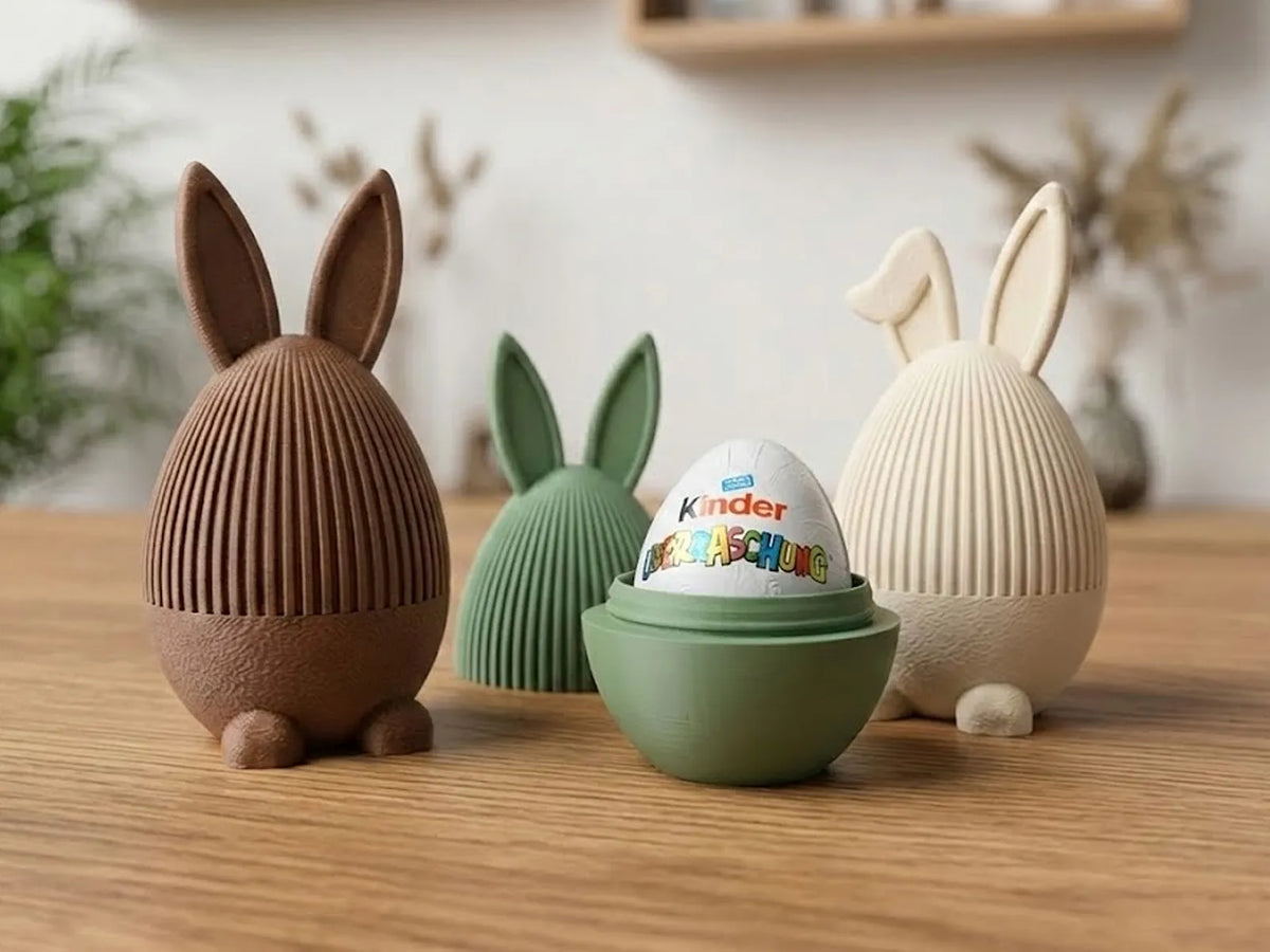 Œuf surprise Lapin de Pâques (avec Verrouillage par Rotation) - Fêtes Print