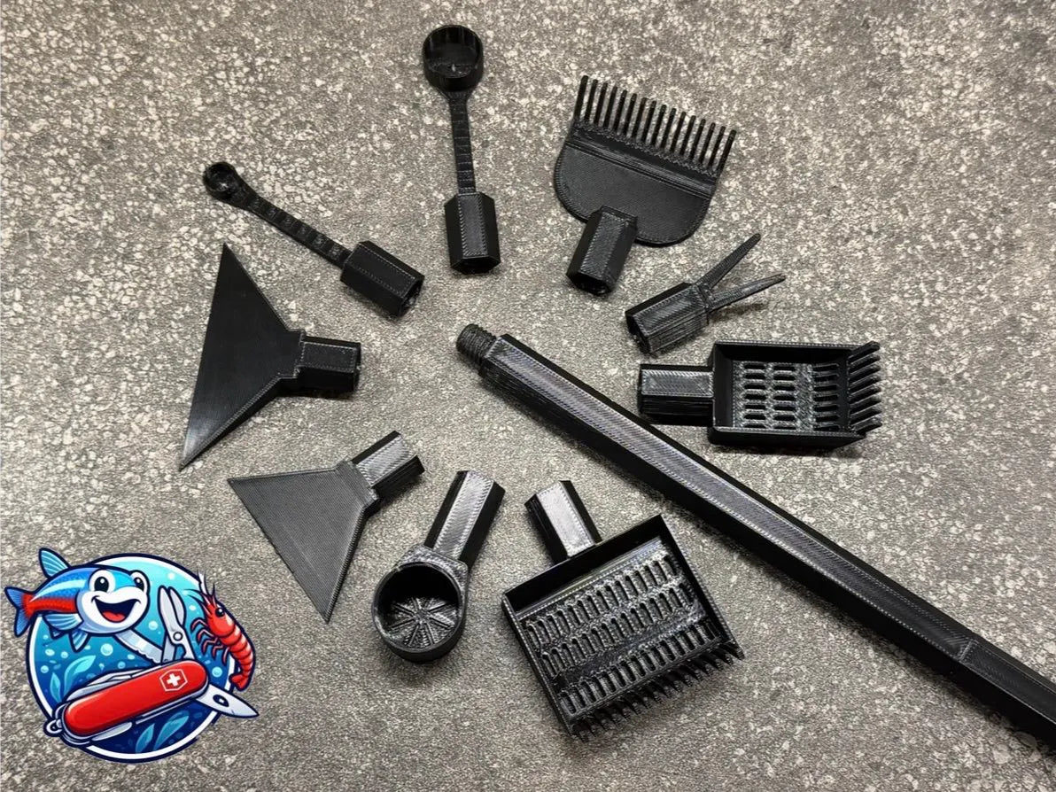 Trousse à outils d'aquarium multifonction avec organisateur - Pet Print