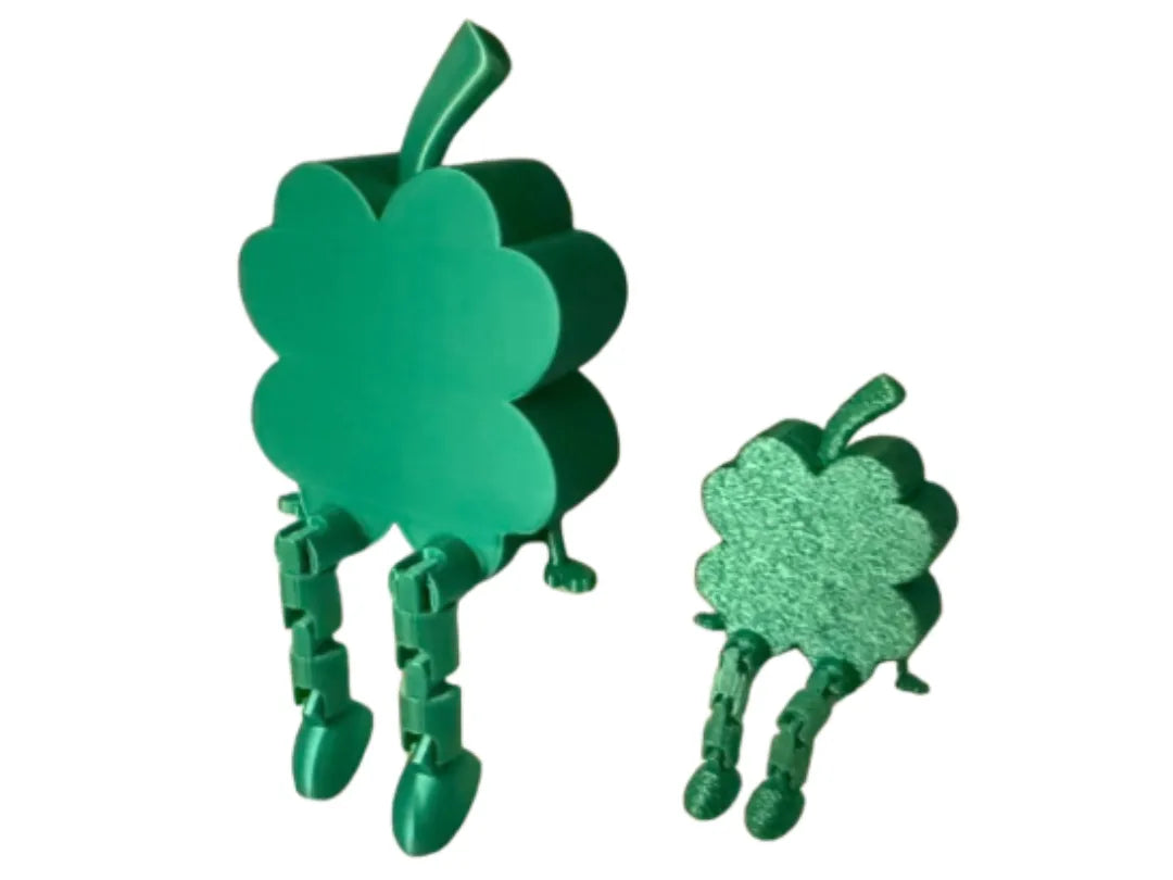 Trèfle à quatre feuilles articulé flexible rapide, St Patrick - Fêtes Print