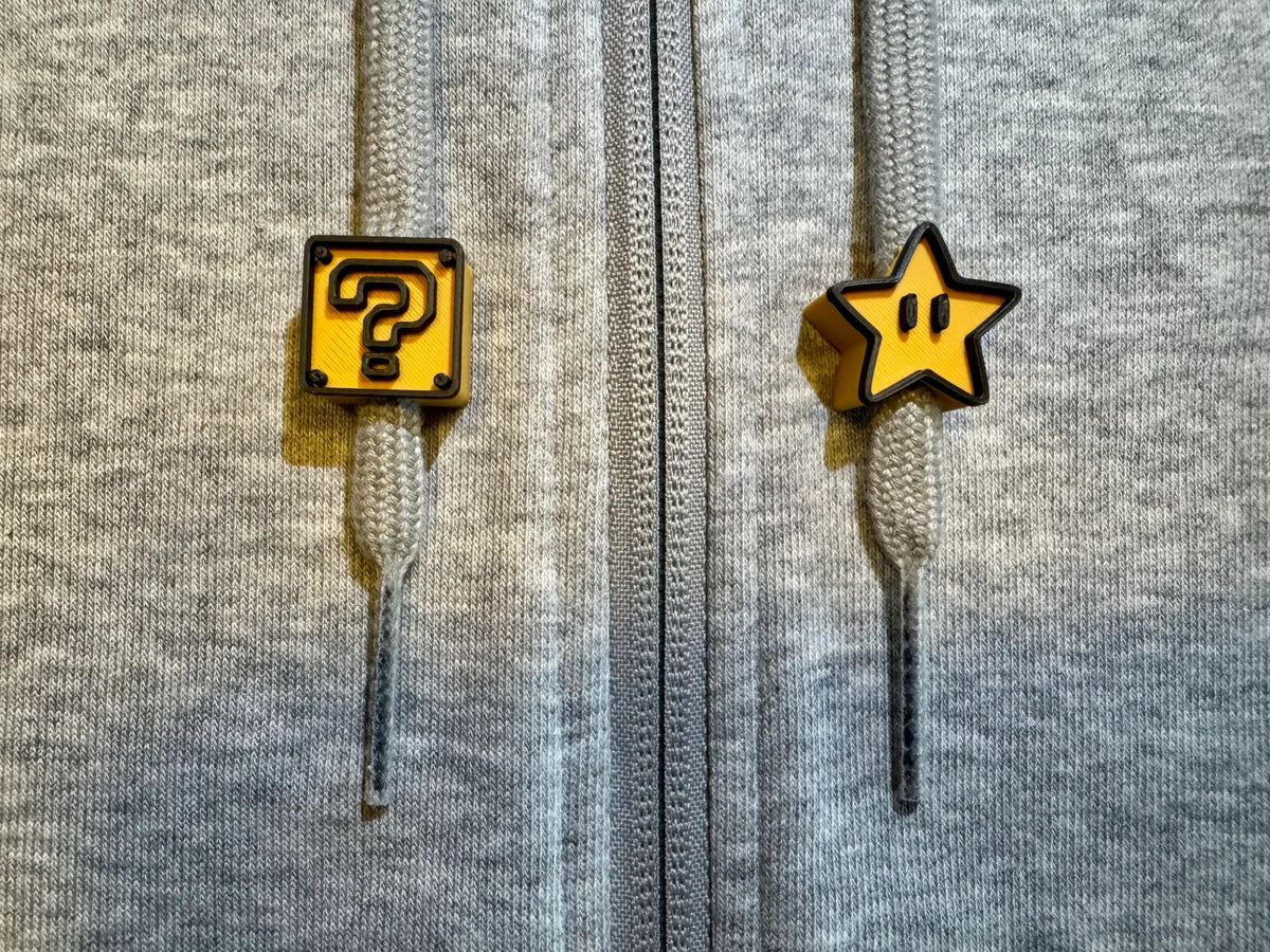 Décoration de breloques pour sweat à capuche – Super Mario Bros. 8 bits - Geek Print