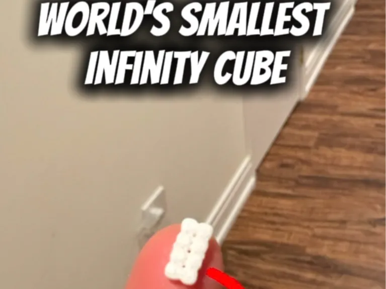 Le plus petit cube infini du monde - Jeux Print