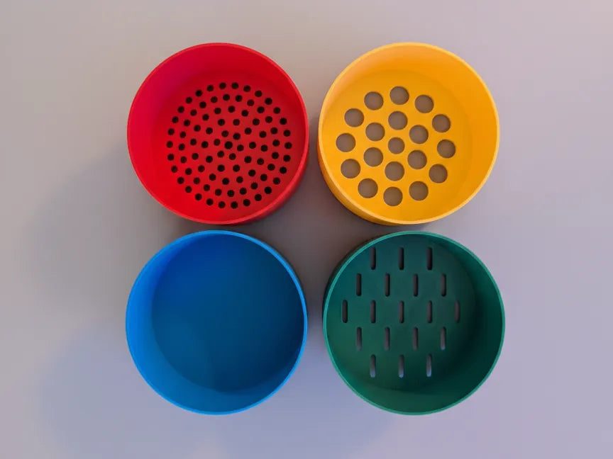Ensemble de tamis Montessori pour enfants - Jeux Print
