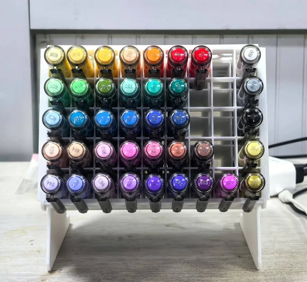 Boîte de rangement pour marqueurs, support pour marqueurs, pot à crayons - Outdoor Print