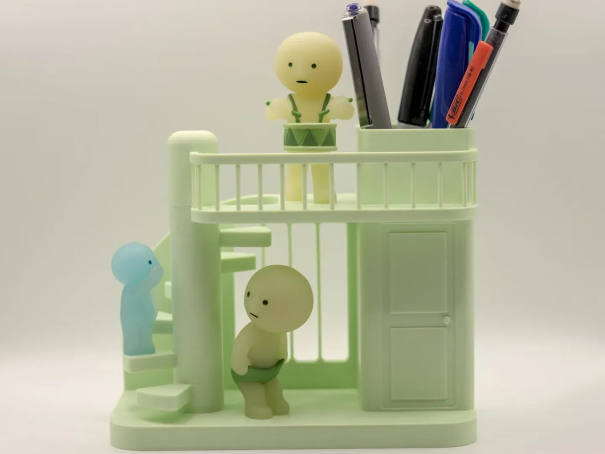 Étagère de présentation pour porte-crayons Smiski et Sonny Angel - Bureau Print
