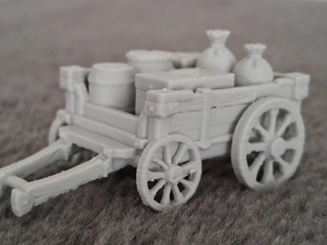 Accessoire de terrain : chariot de marchand DnD - Jeux Print