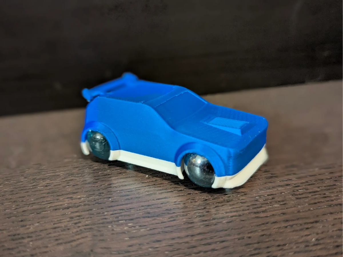 Voiture à billes dérivante - Auto Print