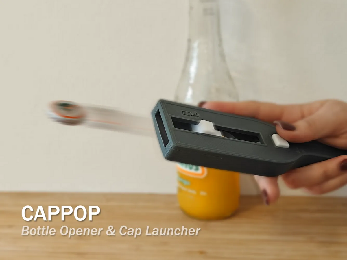 CapPop – Ouvre-bouteille et Lance-capsule - Cuisine Print
