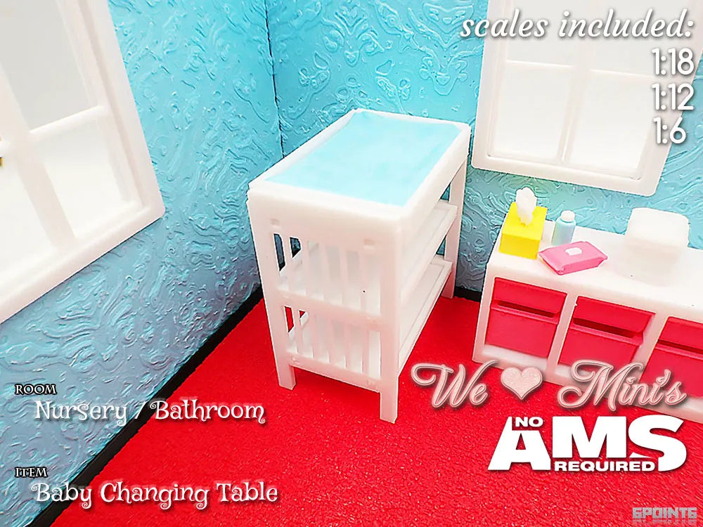 WLM - Table à langer pour bébé - Bébé Print