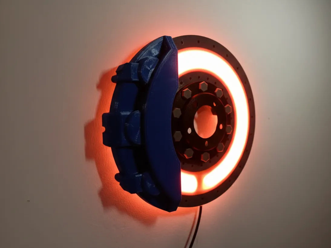 Disque de frein incandescent - Auto Print