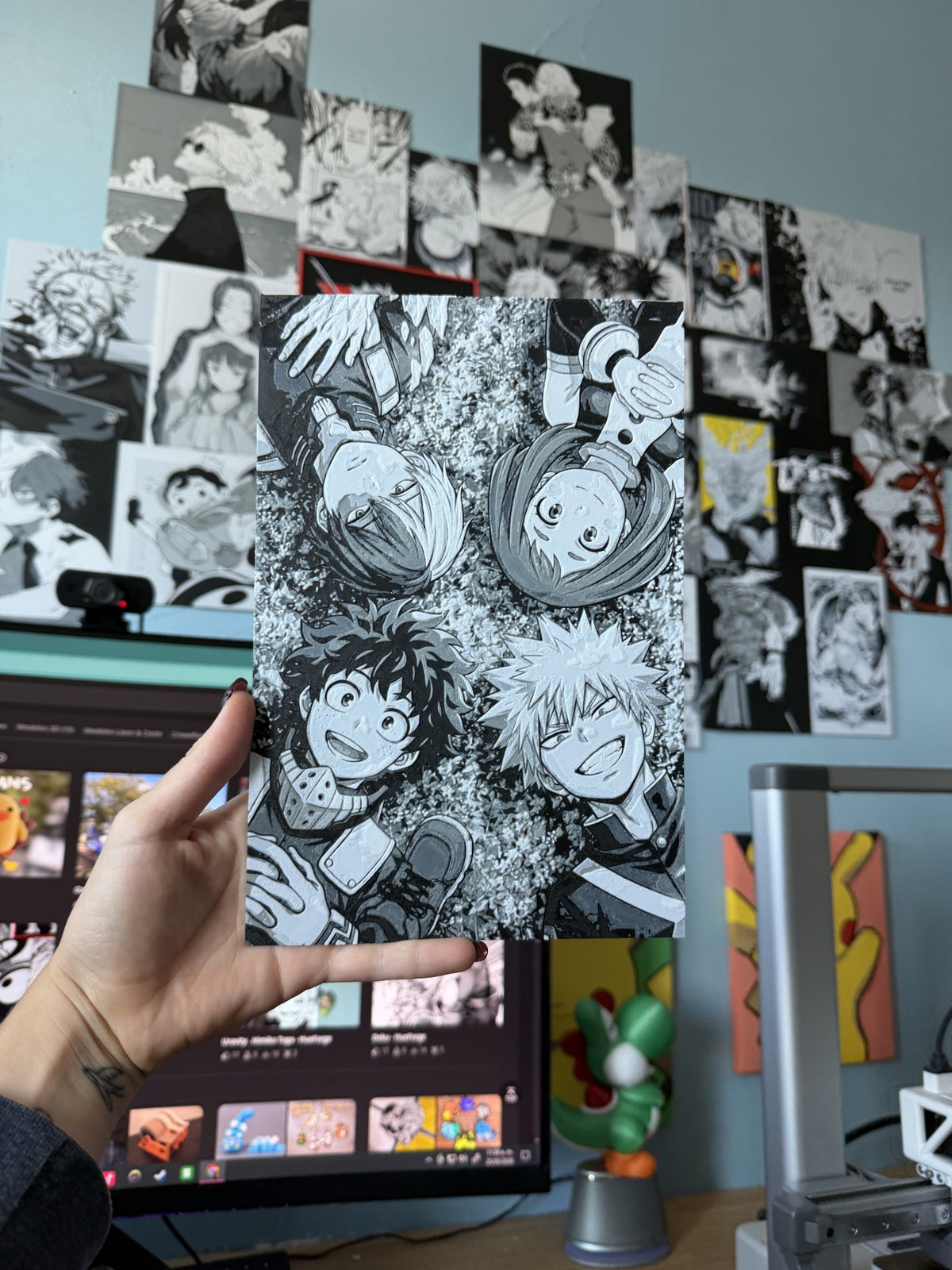 Mon université de héros - Figurine Print (vue 2)