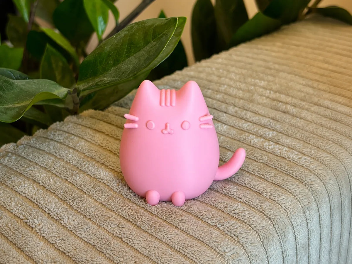 Pusheen Chat Mignon - meme chaton minimaliste - Geek Print