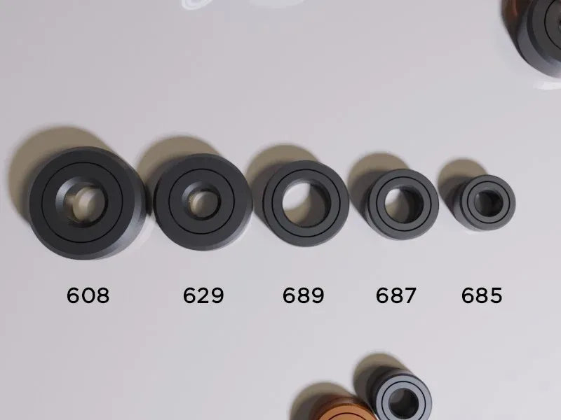 Petits Roulements - 5 Tailles : 685, 687, 689, 629, 608 - Mécanique Print