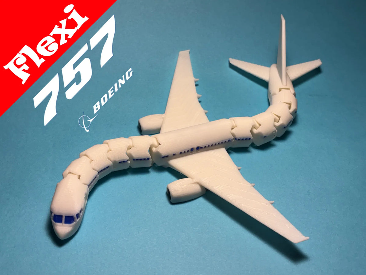 Avion Articulé - Boeing 757 - Maquette Print