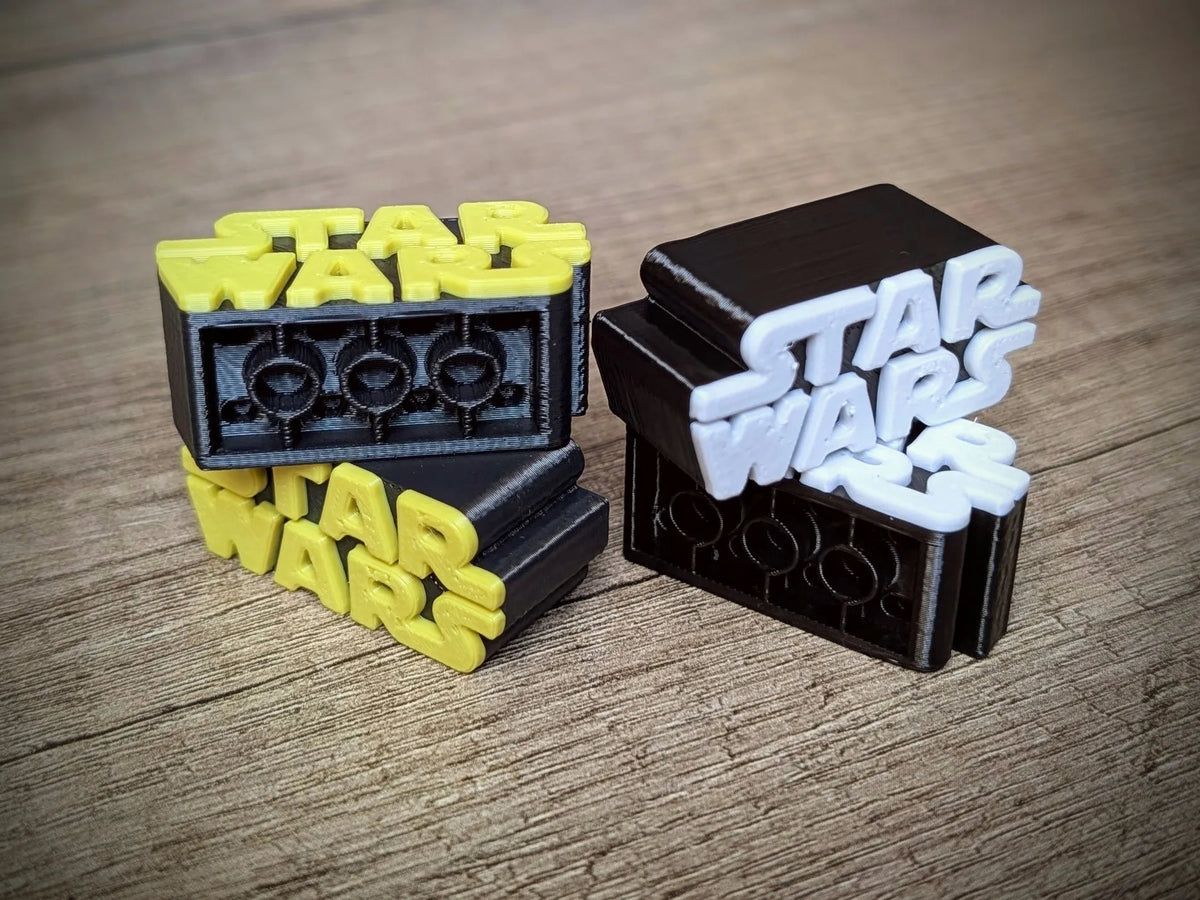 Logo Star Wars en briques de construction - Bébé Print