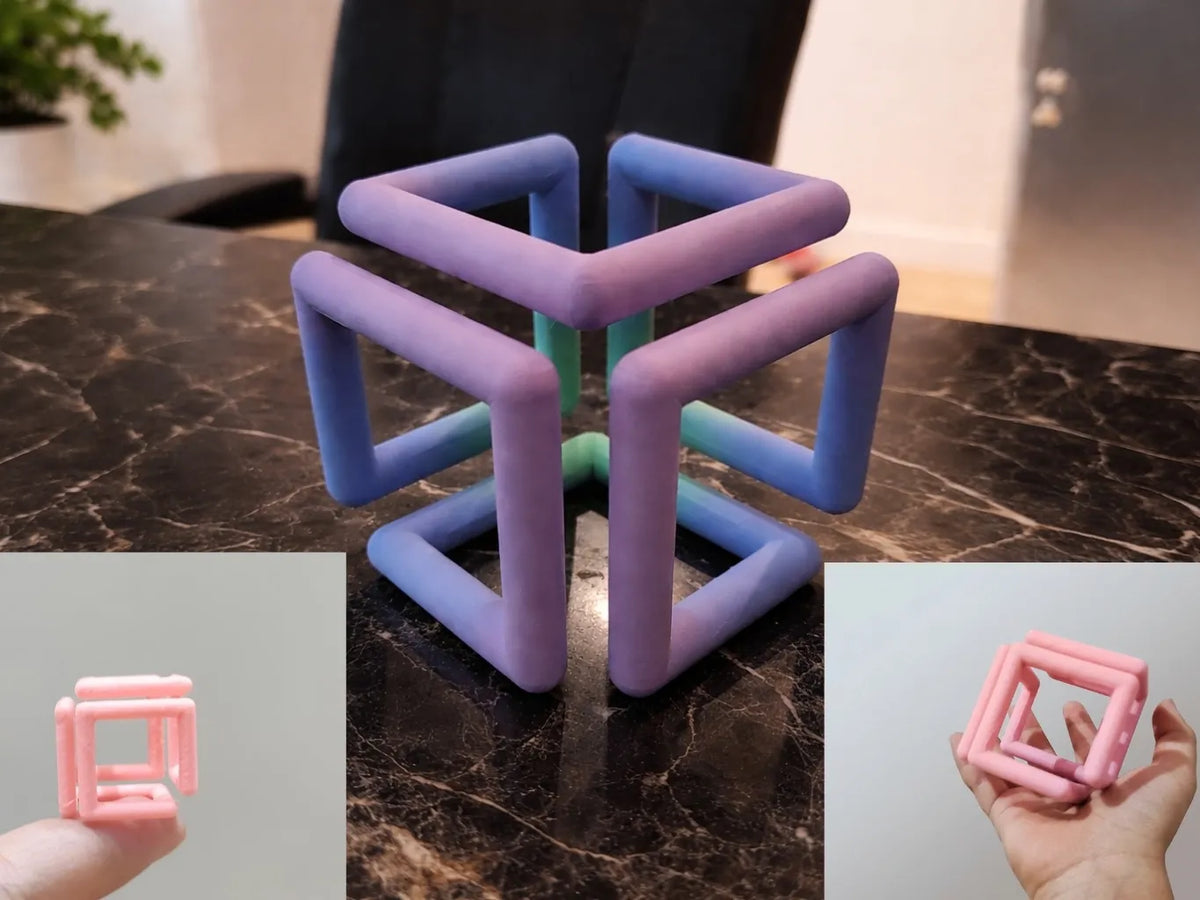 Cube Infini - Sans supports 3 modèles - Jeux Print