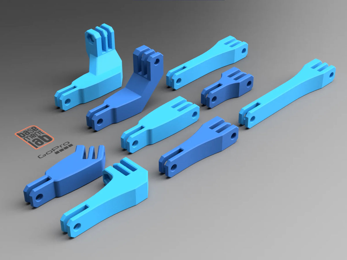 Supports d'extension pour caméra d'action Gopro - Vélo Print