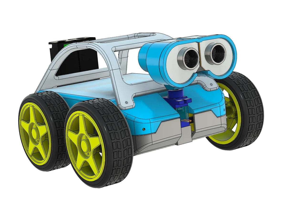 KIT Boîtier Robot Explorateur Arduino 4x4 - Auto Print