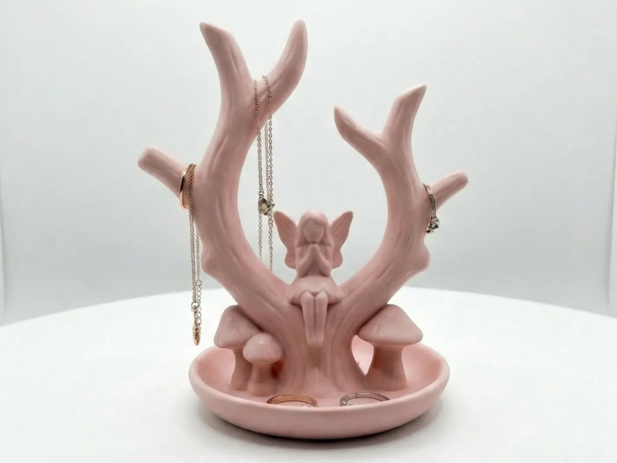 Support de Présentation de Bijoux Champignon Féerique - NFC Print