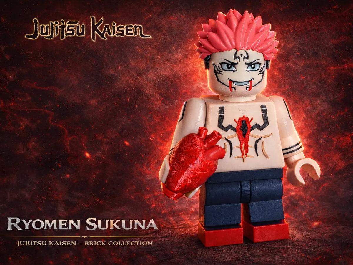 Ryomen Sukuna – Roi des Fléaux – Jujutsu Kaisen - Figurine Print